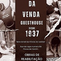 Da Venda Guesthouse obras de reabilitação